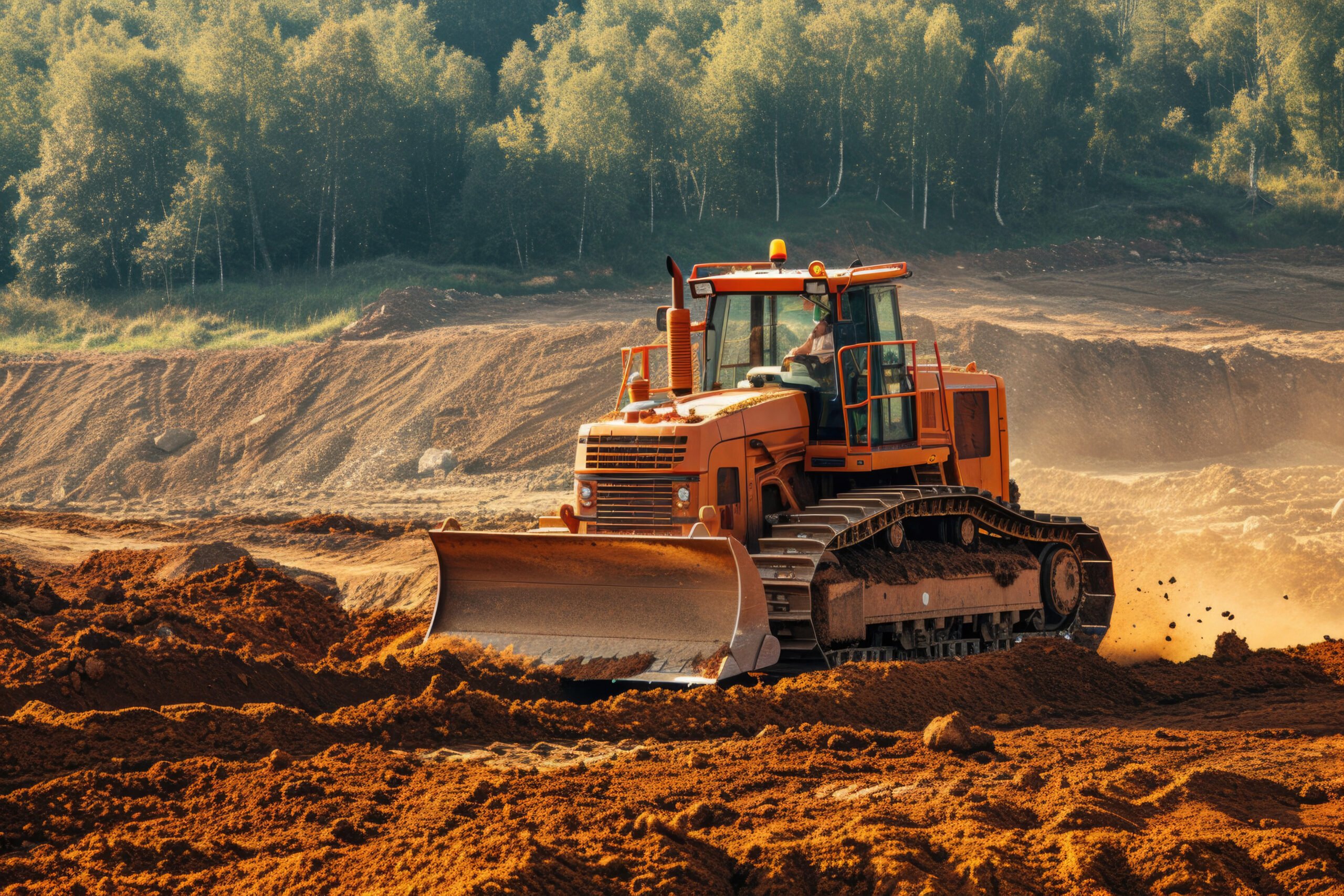 Quem pode dirigir escavadeira?