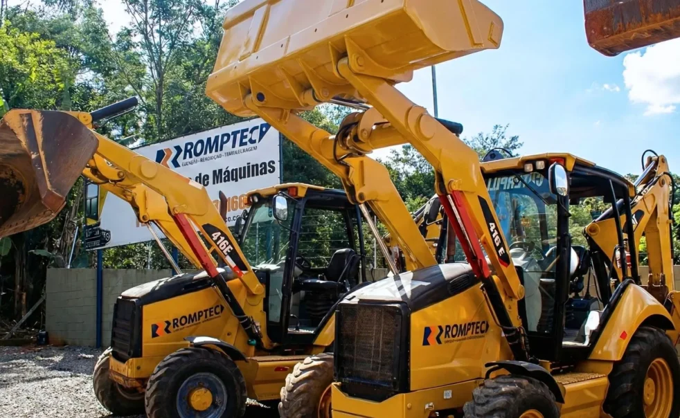 Locação de máquinas pesadas em São Paulo