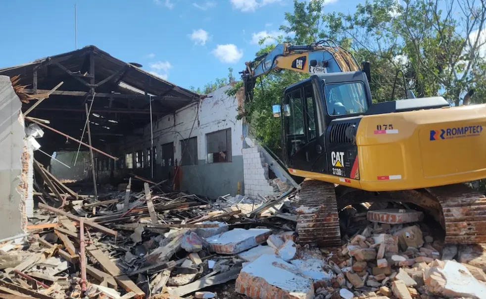 demolicao mecanica em sp