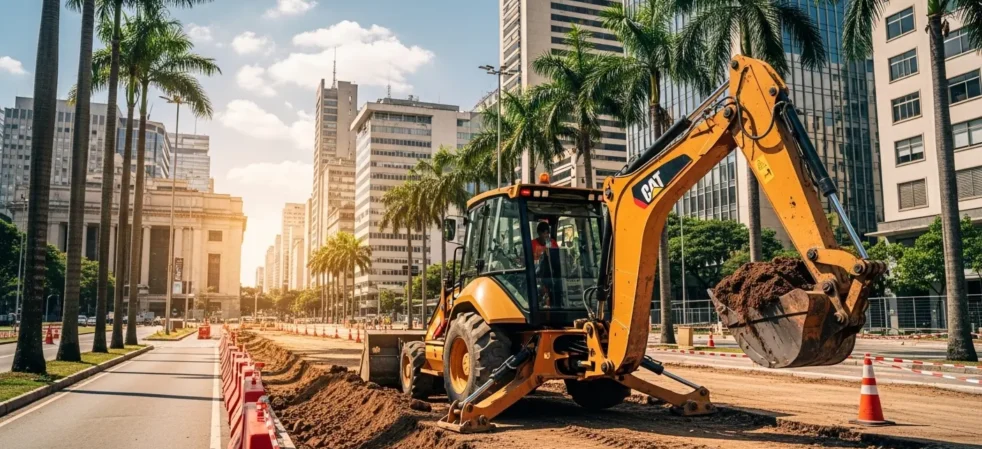 Locação de máquinas pesadas em São Paulo: Como a logística evita atrasos na sua obra {{brizy_dc_image_alt entityId=