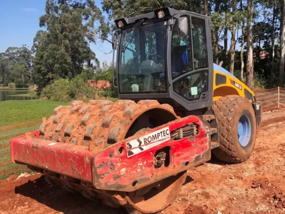 rolo compactaador romptec