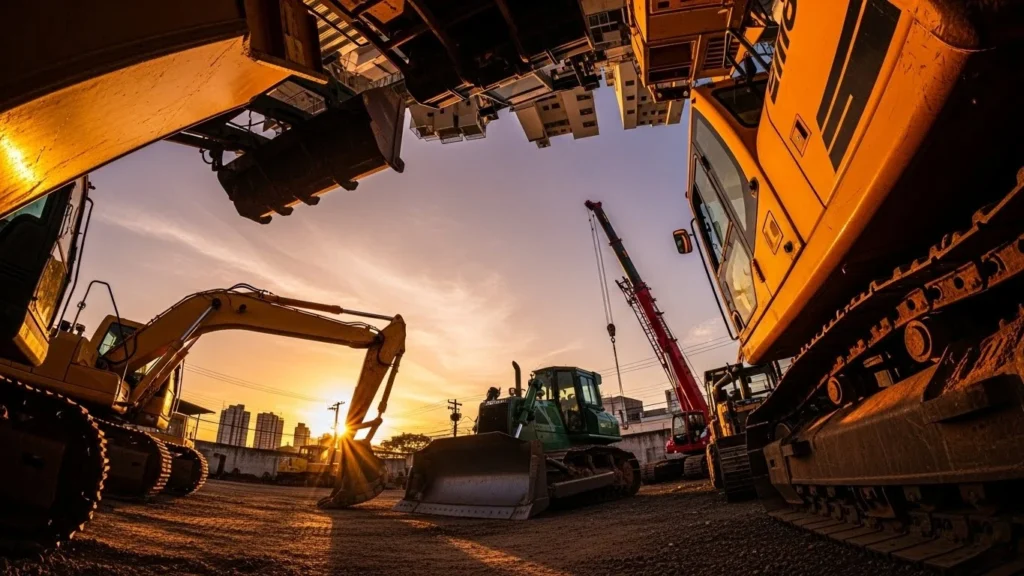 Construção Civil em 2026: Tendências e Por Que a Locação de Máquinas Será Essencial