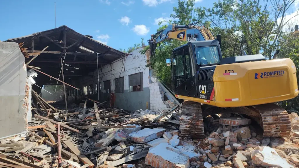 demolicao mecanica em sp